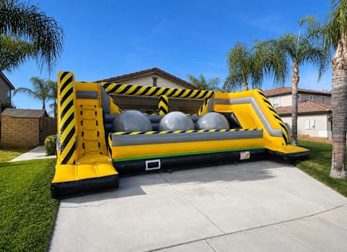 Toxic Wipe Out interactive game rental for a Riverside event