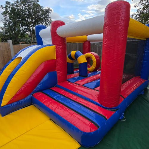 Funny Castle with Slide Hire Barking