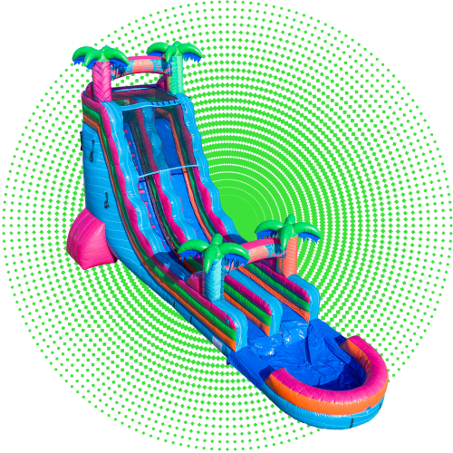 Neon Oasis 22' Waterslide
