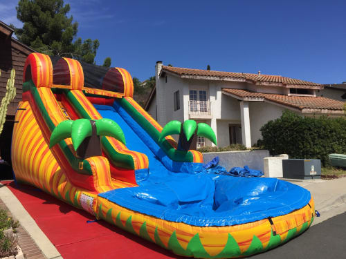 14 foot Tropical Waterslide rental