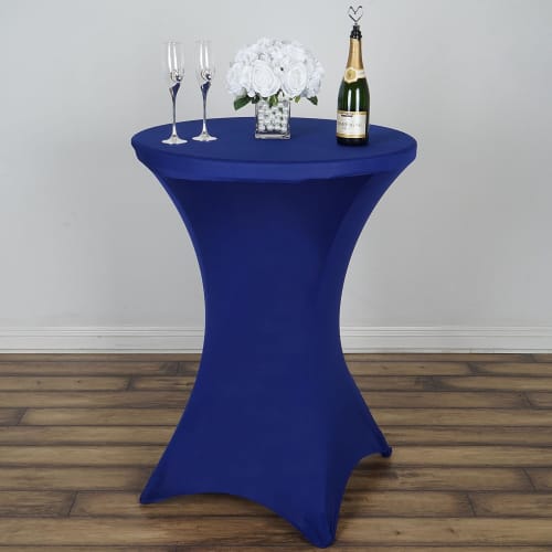 Highdi Wasbaar cocktailtafelkleed, spandex poseur tafel, rekbaar