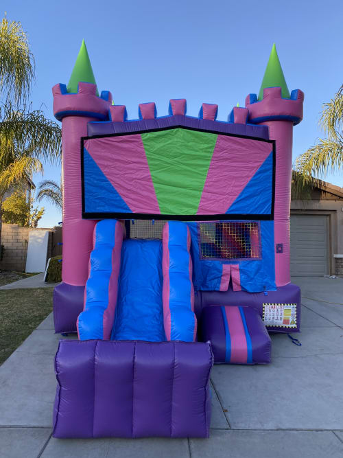 Combo jumper rental for a Chino Hills birthday school or family event