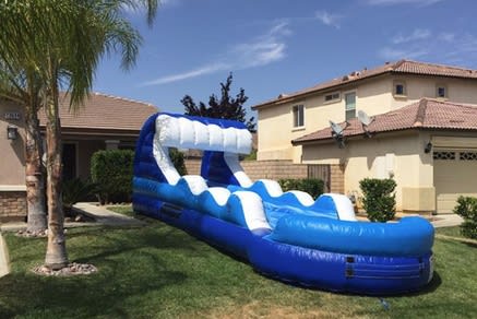 Water slide rental for a warm weather Rancho Cucamonga California event
