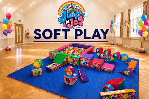 Multicoloured Soft Play and Ball Pit for hire in Portishead