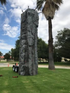 26 foot Mobile Rock Wall rental