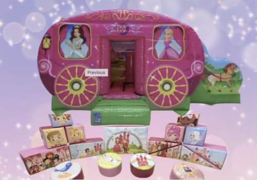 Princess Theme Inflatable Hire