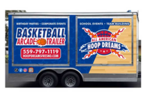 Mobile Basketball Trailer