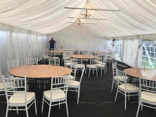 4x2 White Party table Bouncy Castle Hire Bouncy Castles Rodeo bull Disco Dome in St Albans Hemel Hempstead Harpenden Harpenden Radlett Shenley. Bens Bouncy Castles