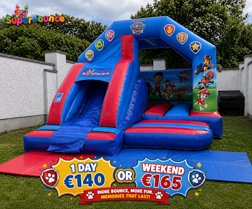 Paw Patrol Bounce and Slide Bouncy Castle Drogheda
