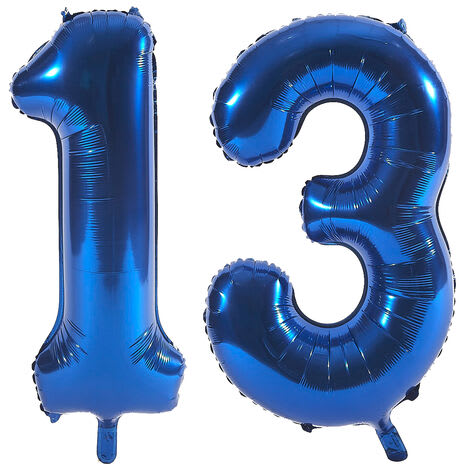 Number 13 deals balloons