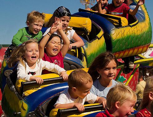 Childrens Funfair Rides