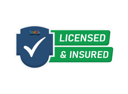 We are Licensed and Insured!
