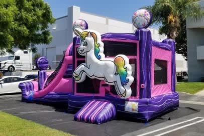 Combo jumper rental for a Norco birthday school or family event