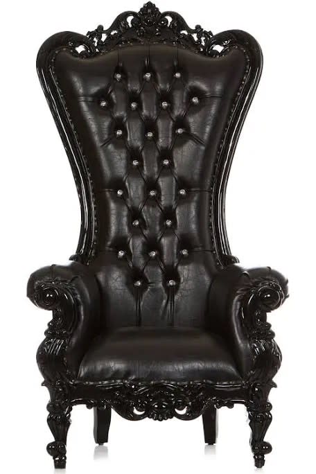 Royal Throne Chair White Gold Table Chair Rentals in Detroit Surrounding Areas The Event Suppliers LLC