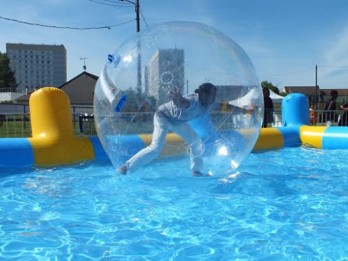 Zorbing - what is it? Zorbing - Walk on Water Balls