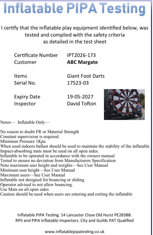 Football Darts