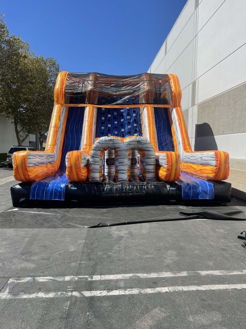 22 foot Blaze Runner Rock Climb Slide rental