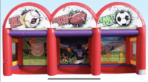 Triple Threat Sports Game interactive rental