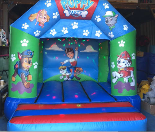 Puppy Party Castle (with Bluetooth Speaker & Lights inside)