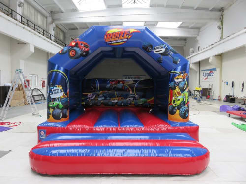 bouncy castle hire 12ft x 13ft premium blaze and the monster machines - fortnite bouncy castle hire manchester