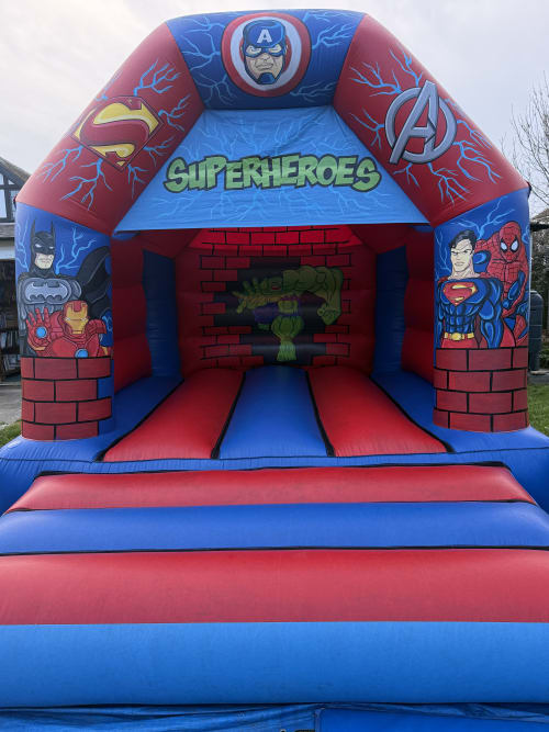 Superhero Castle (optional Bluetooth speaker with lights)