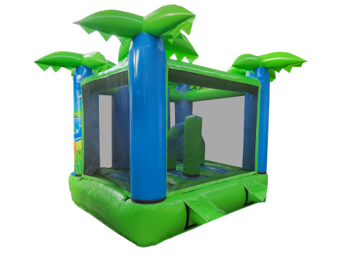 Jungle store themed bouncer