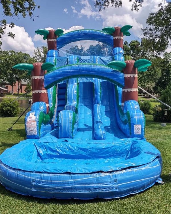 Hurricane inflatable best sale water slide