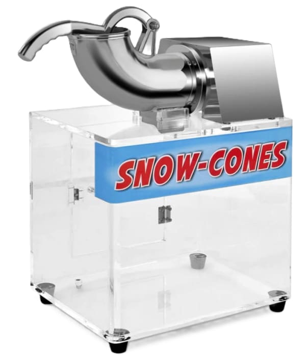Snow Cone Machine and 100 serves