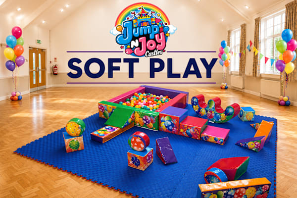 Multicoloured Soft Play and Ball Pit for hire in Yate