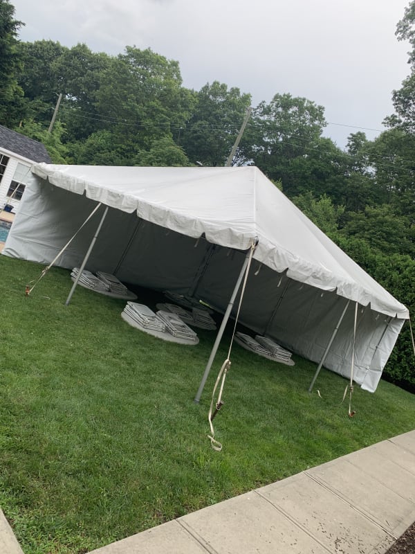 Frame tent outlet hire