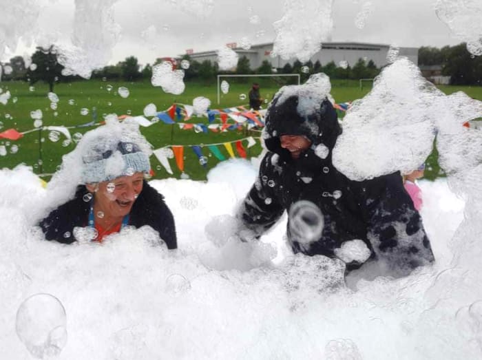 Kids Foam Cannon Party Hire Nottingham