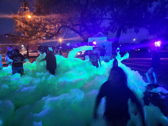 UV Foam Party Services