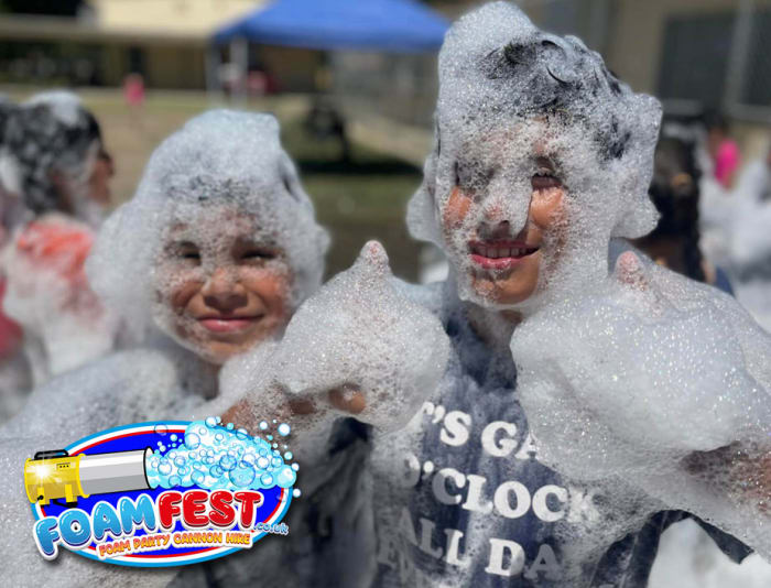 Company Party Foam Hire