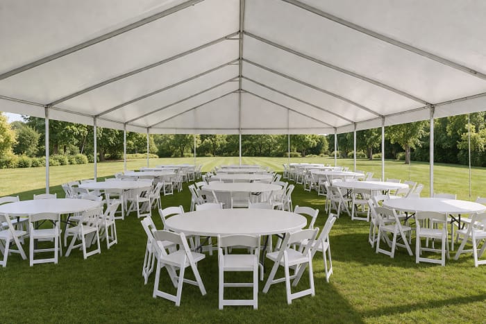Tents, Tables and Chairs