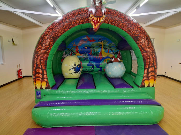3D Dinosaur Bouncy Castle hire in Chailey