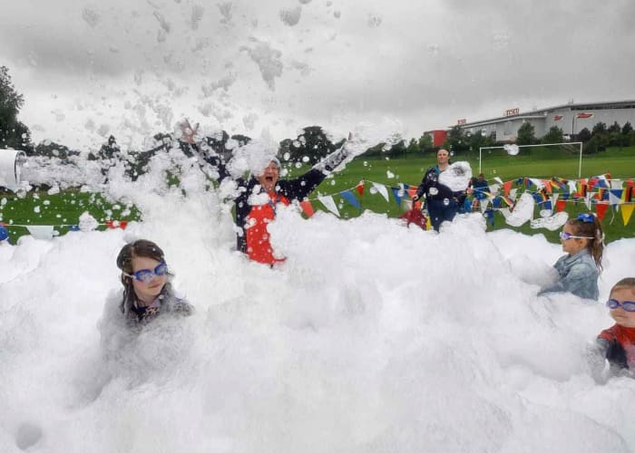 Kids Foam Cannon Party Hire Nottingham