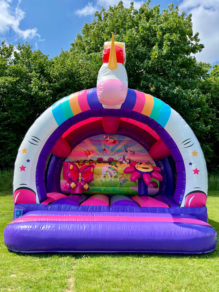 3D Unicorn Bouncy Castle hire in East Sussex