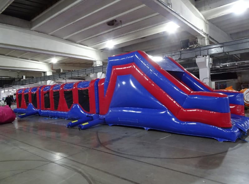 70ft Extreme Assault Course hire for larger Polegate events