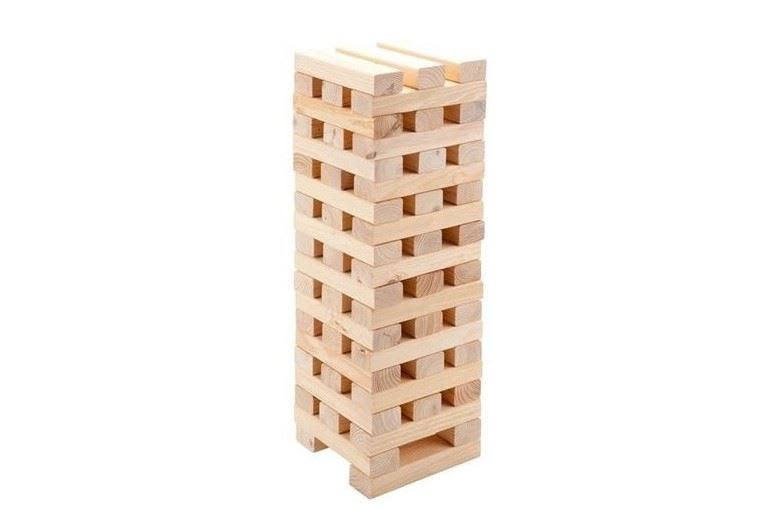 Giant jenga soft store blocks