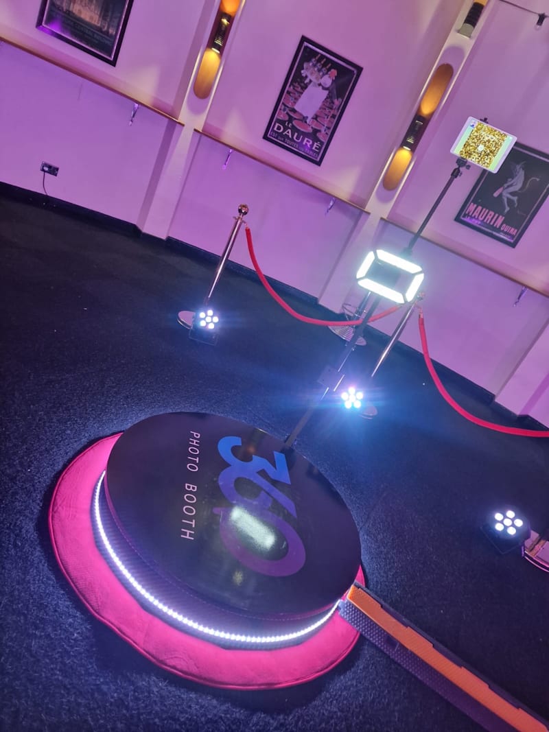 360 photobooth hire for Halloween parties in Manchester