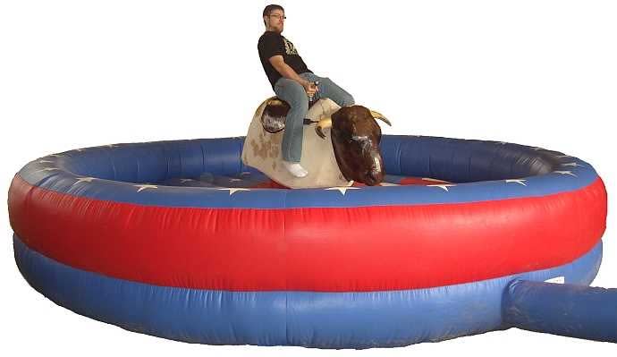 Inflatable best sale rodeo bull