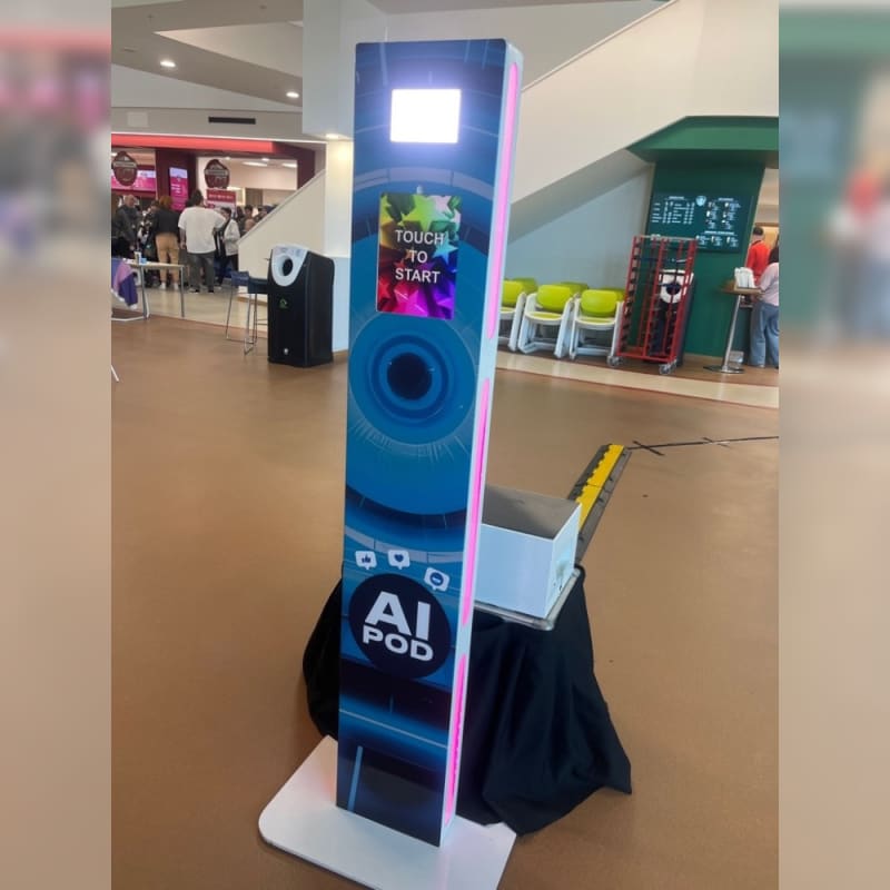 AI photo booth hire in Liverpool