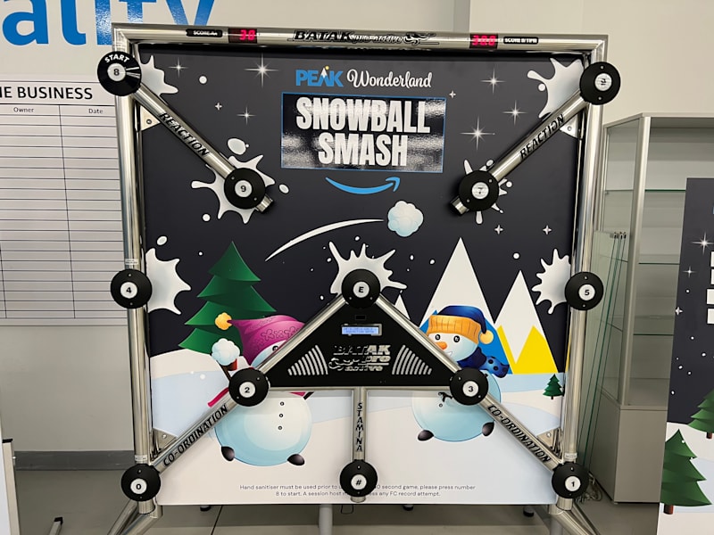 Batak Snowball Smash hire for Christmas parties in Liverpool