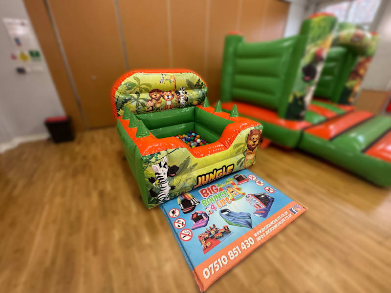 Jungle Adventure Ball Pit for hire in Longbridge