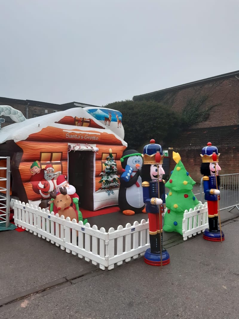 Deluxe Santa's grotto hire for Christmas events in Chesterfield