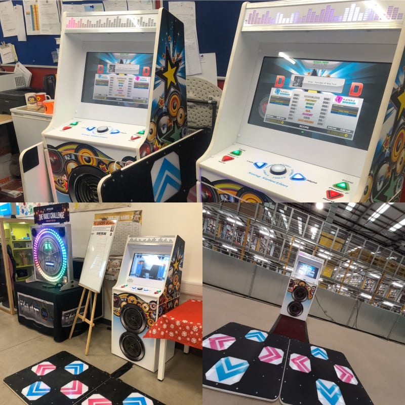 Arcade dance machine hire in Doncaster