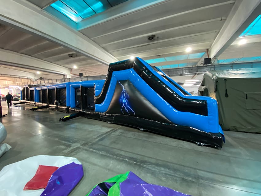 90ft Assault Course hire for large Haywards Heath events
