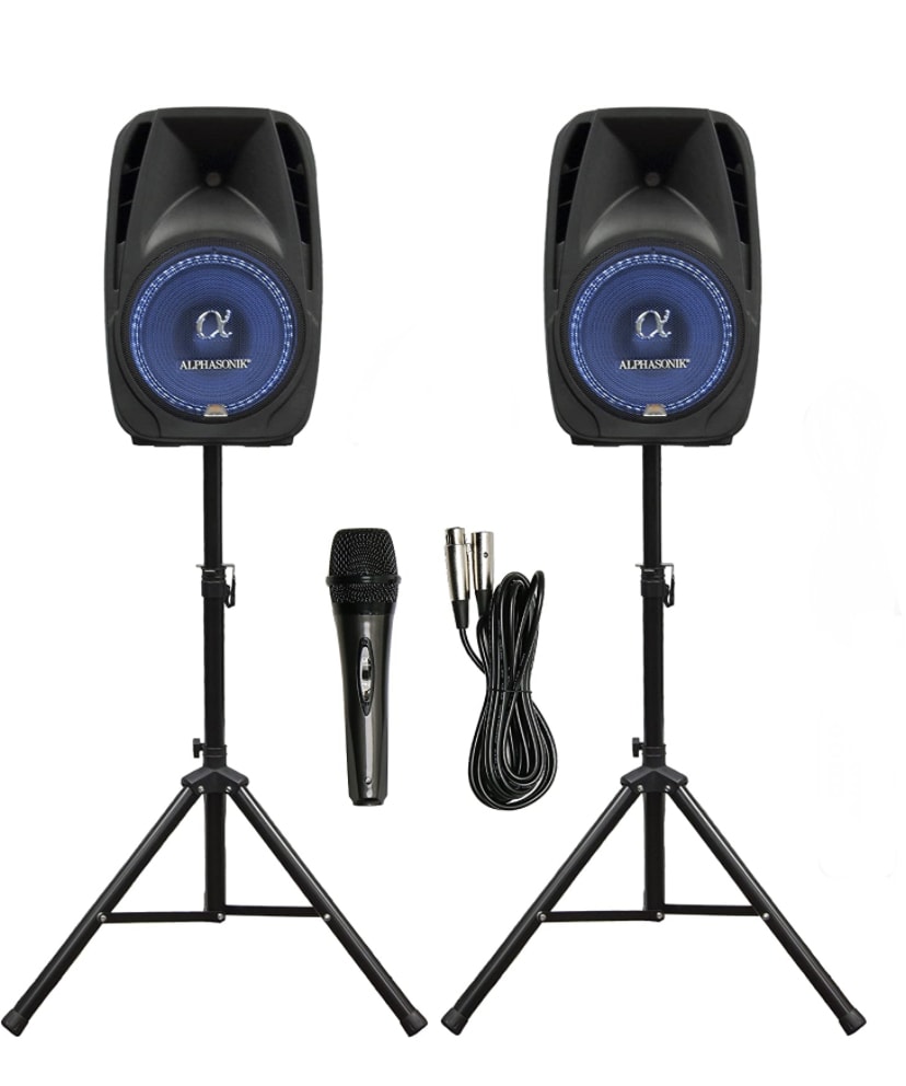 Mic best sale set speaker