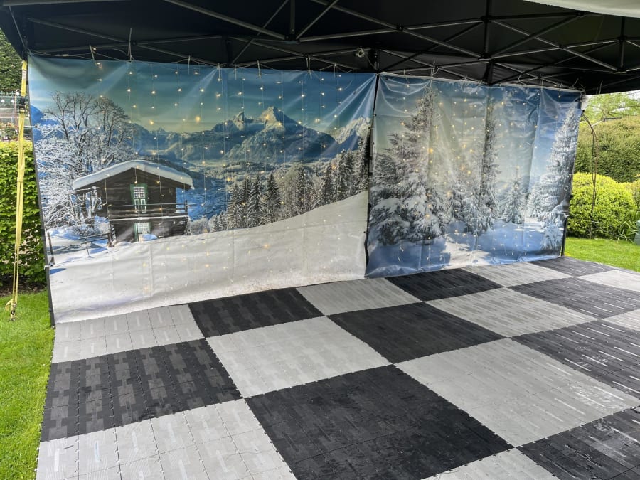 Winter Alpine Party Tent for hire