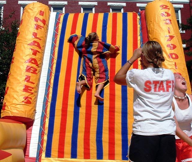 Giant Velcro Wall - Mobile Video Game Bus, Movie Theatres & Bounce House  Rentals in Detroit and Southeast Michigan